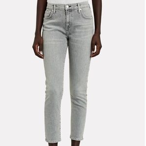 Agolde Toni Mid-Rise Straight Jeans